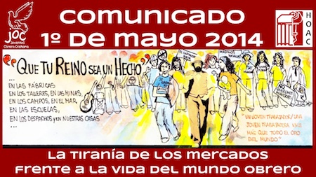 COMUNICADO 1 DE MAYO. HOAC