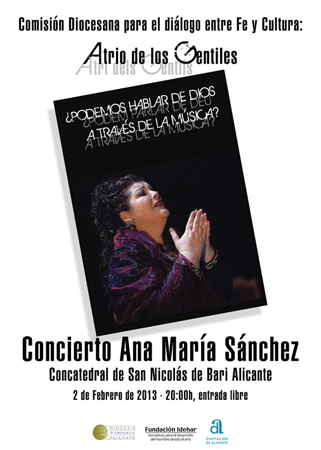 CONCIERTO DE ANA Mª SÁNCHEZ DENTRO DEL 'ATRIO DE LOS GENTILES'