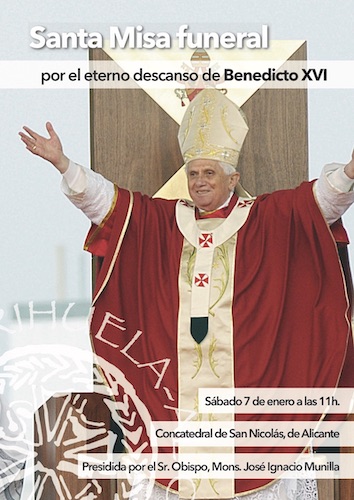 ACTOS FALLECIMIENTO BENEDICTO XVI