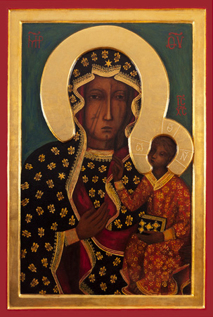 EL ICONO DE LA VIRGEN DE CZESTOCHOWA LLEGA A LA DIÓCESIS