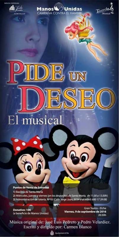 MUSICAL A FAVOR DE MANOS UNIDAS