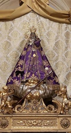 EL OBISPO PRESIDE LA MISA POR EL CENTENARIO DE LA CORONACIÓN DE LA VIRGEN DE MONSERRATE, PATRONA DE ORIHUELA