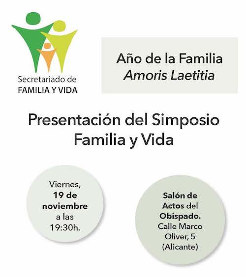 PRESENTACIÓN DEL SIMPOSIO FAMILIA Y VIDA