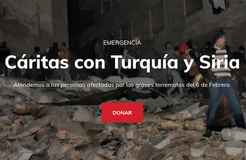 AYUDA A TURQUÍA Y SIRIA