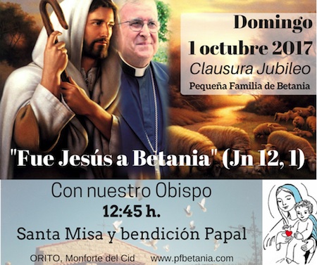 CLAUSURA JUBILEO BETANIA