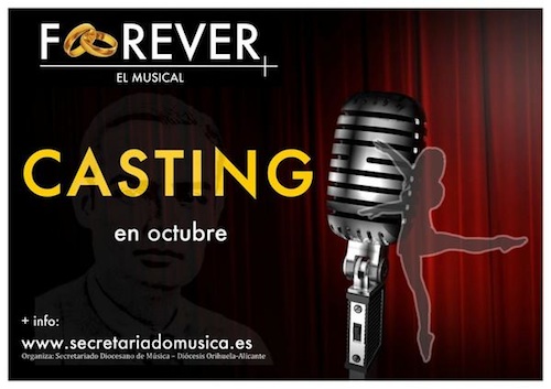 PARTICIPA EN EL CASTING DEL MUSICAL 'FOREVER'