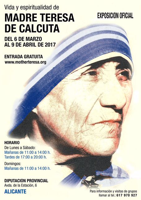 EXPOSICIÓN SANTA TERESA DE CALCUTA