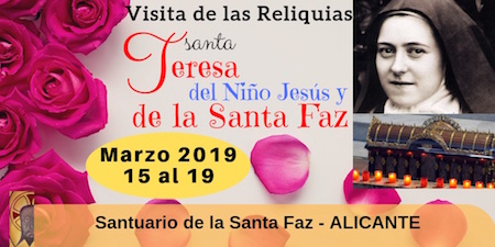 VISITA RELIQUIAS DE SANTA TERESITA