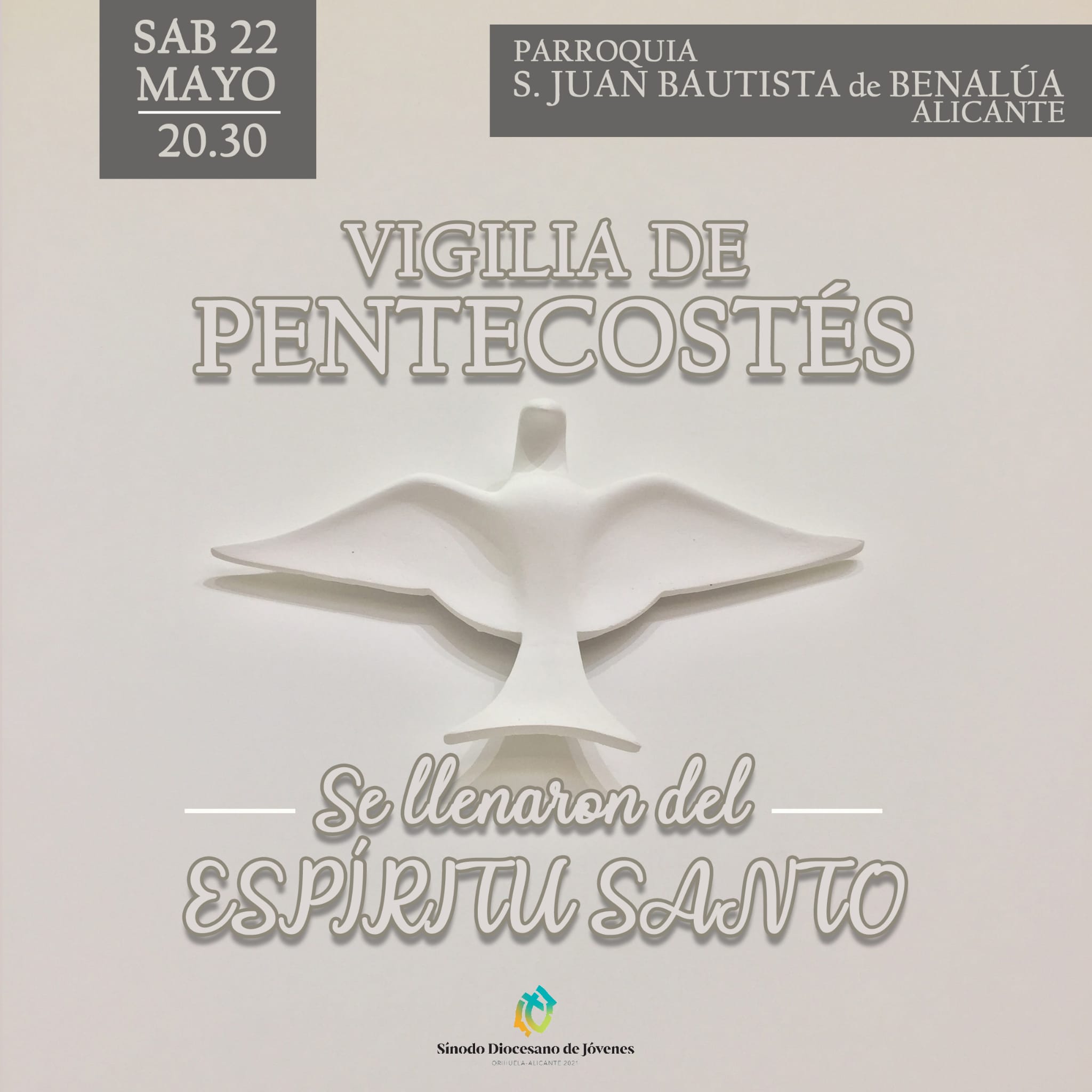 VIGILIA DE PENTECOSTÉS CON JÓVENES