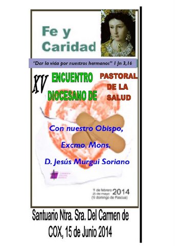 XV ENCUENTRO PASTORAL DE LA SALUD