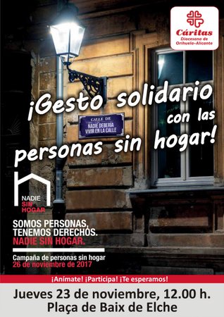 CAMPAÑA DE PERSONAS SIN HOGAR