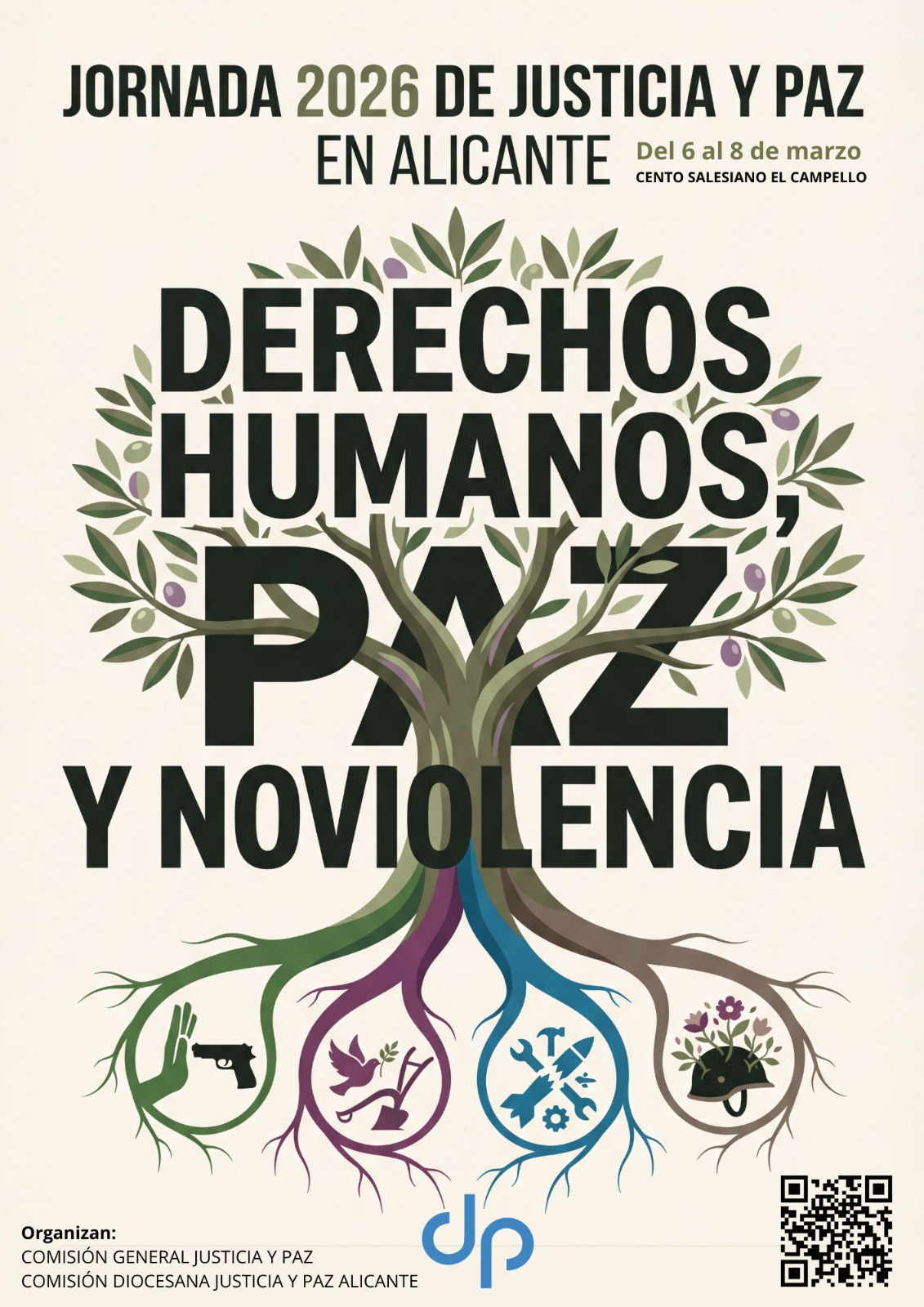 6, 7 Y 8 DE MARZO, JORNADAS NACIONALES JUSTICIA Y PAZ 2026